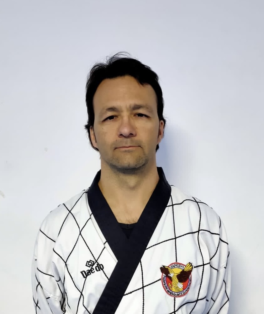Retrato de David Martínez Pichón, responsable de Hapkido SaChung Palma