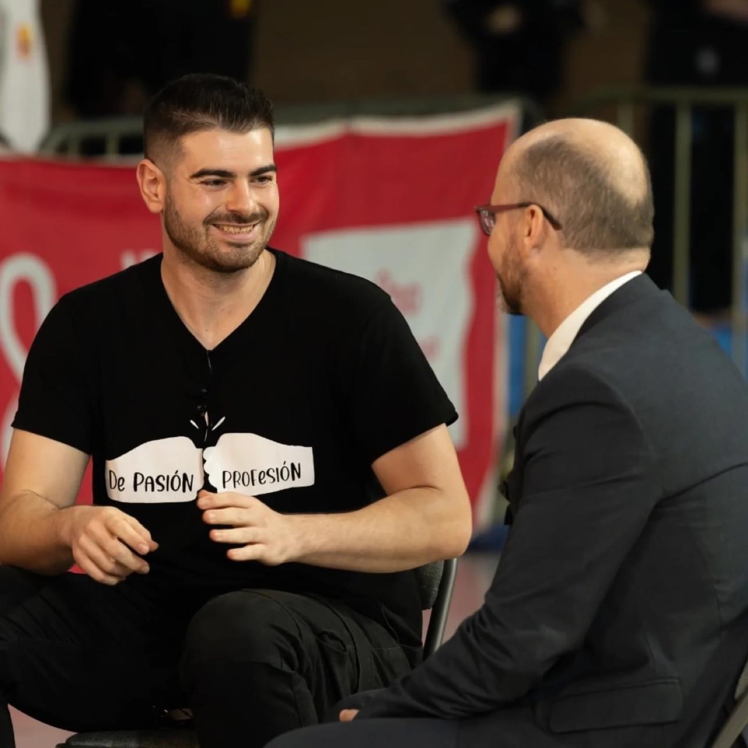 Entrevista durante una jornada de competición de Hapkido