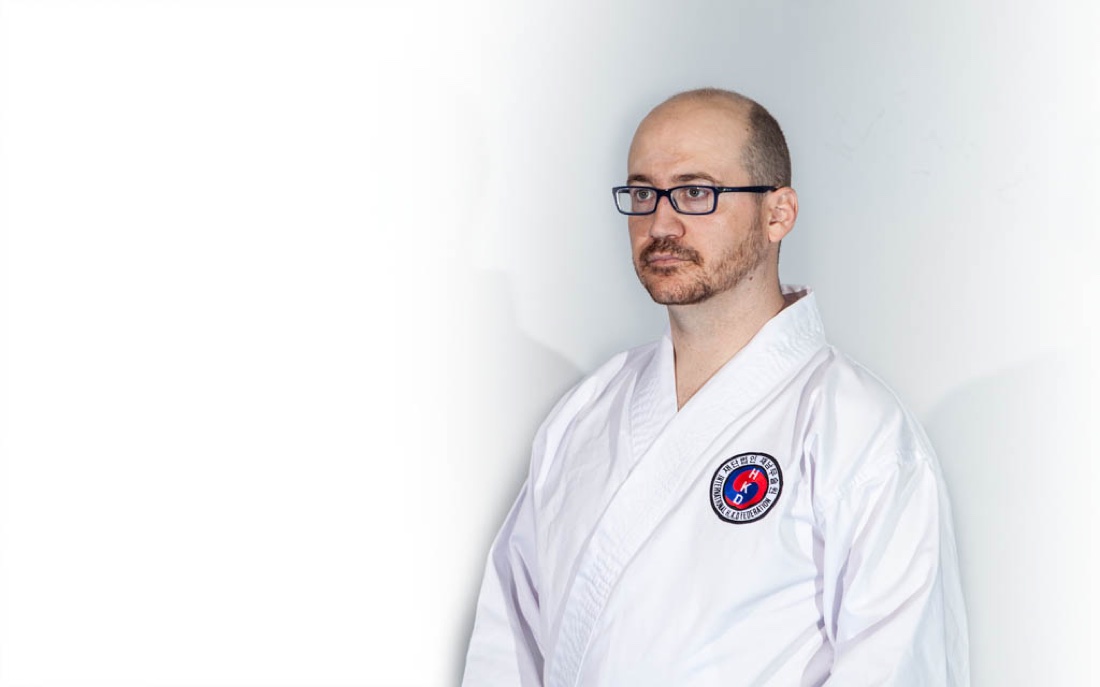 Retrato de David Martínez, Maestro Fundador de Hapkido SaChung
