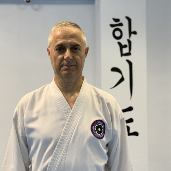 Retrato de Antonio Zarcero, Maestro Instructor de Hapkido SaChung
